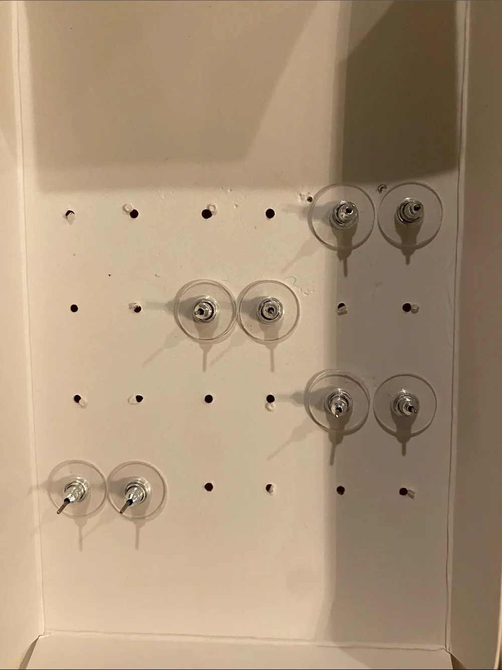 LC Lauren Conrad Silver Tone Stud Earring Set - Shiny Silver
